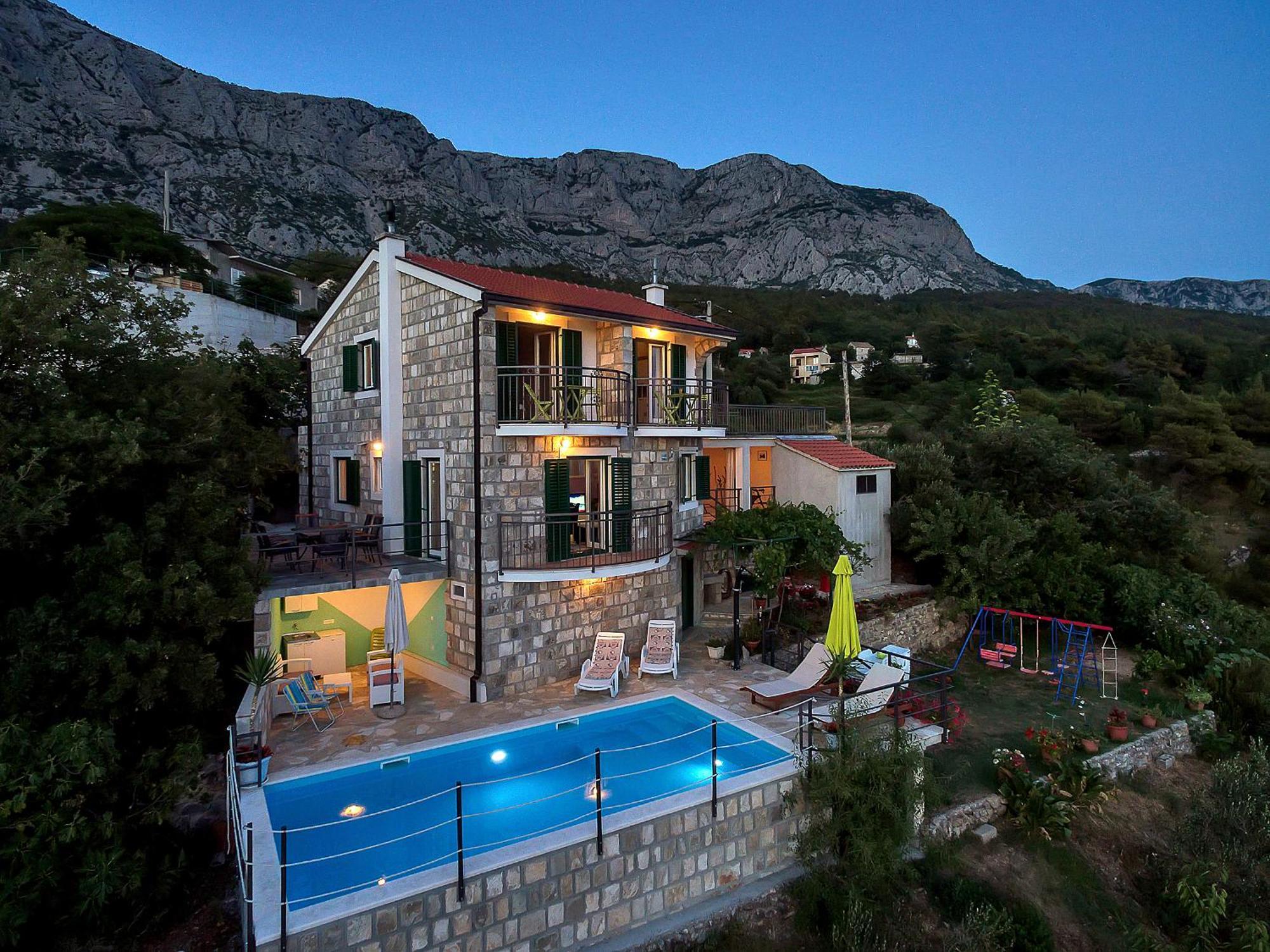 Holiday Home Colla Tucepi Luaran gambar